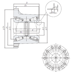 Bearing HUR040-11 images