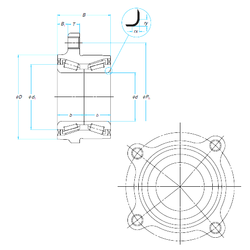 Bearing ZA-54KWH01M-Y-2CA-01 images