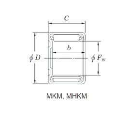 Bearing 10MKM1410 images