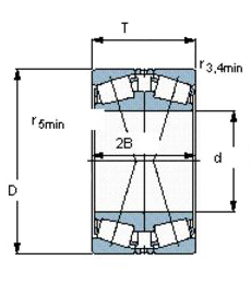 Bearing 31305 J2/QDF images