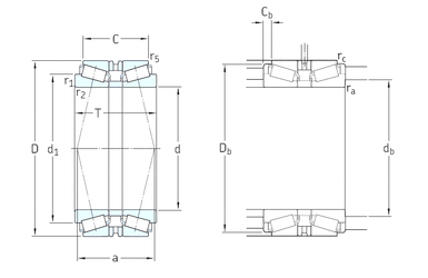 Bearing 32228T158J2/DB images