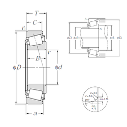 Bearing 4T-LM48548/LM48510 images