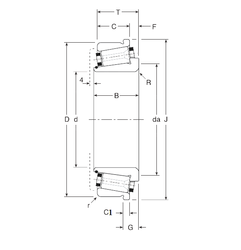 Bearing 186165X/186254XC images