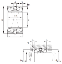 Bearing 32016-X-N11CA-A150-200 images