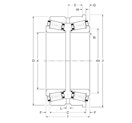 Bearing 119044X/119088XH images