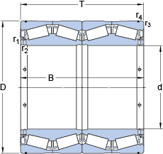 Bearing BT4-8017/HA1C600VA941 images