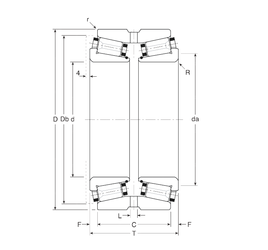 Bearing 140080/140140G images