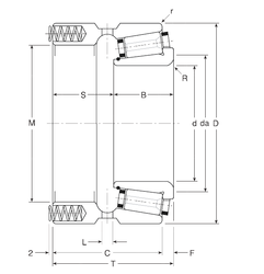 Bearing 160095/160152XP images