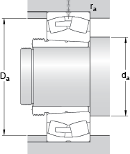 Bearing 23284 CAK/W33 + AOH 3284 G images