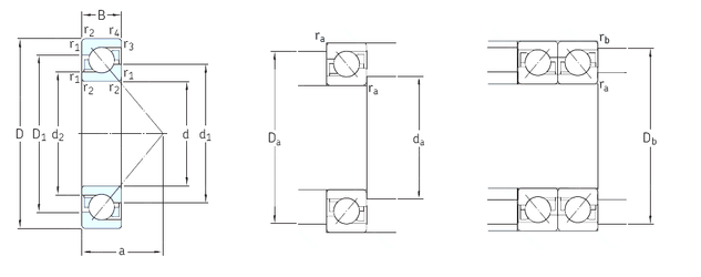 Bearing 7056BGM images