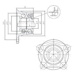 Bearing HUB121-4 images