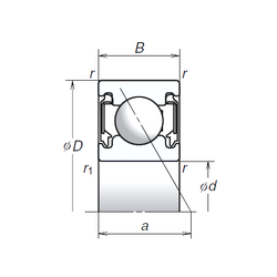 Bearing 12BSA10T1X images