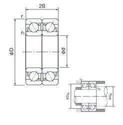 Bearing 7311CDF images