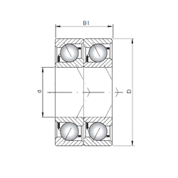 Bearing 7205 C-UD images