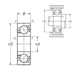 Bearing 7309BEA images