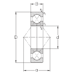 Bearing QJ205-MPA images