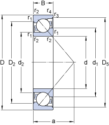 Bearing 7202 BE-2RZP images