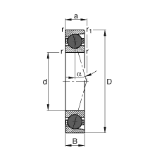 Bearing HCB7011-C-T-P4S images