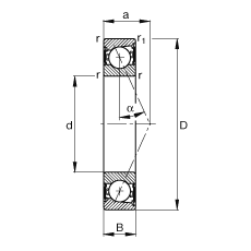 Bearing B7207-E-2RSD-T-P4S images