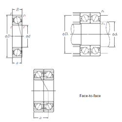 Bearing 7828CDF images