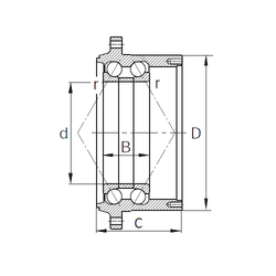 Bearing SDA0107 images