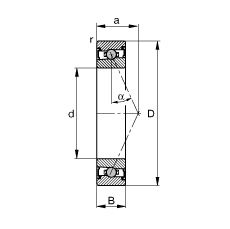 Bearing HCS7024-E-T-P4S images