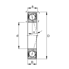 Bearing B71909-C-2RSD-T-P4S images