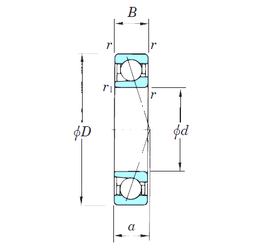 Bearing 7224CPA images