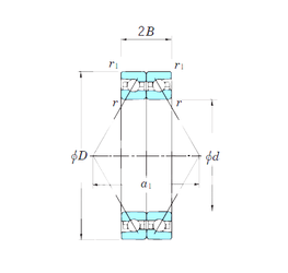 Bearing ACT034DB images