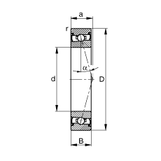 Bearing HSS7017-C-T-P4S images