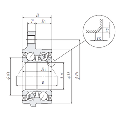 Bearing HUB081-45 images