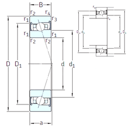 Bearing HX45 /S/NS 7CE3 images