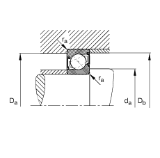 Bearing 7206-B-2RS-TVP images