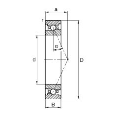 Bearing HS7010-E-T-P4S images