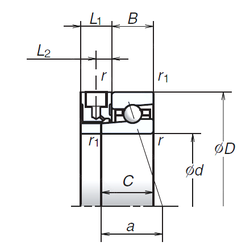 Bearing 100BER19XE images