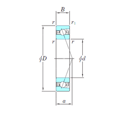 Bearing HAR020CA images