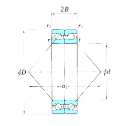 Bearing ACT011BDB images