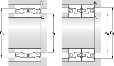 Bearing S7009 FW/HC images