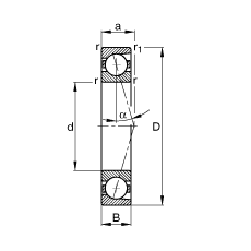 Bearing B71901-C-T-P4S images