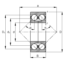 Bearing 3305-DA-TVP images