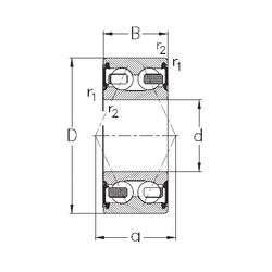 Bearing 3200-B-2RSR-TV images