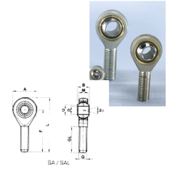 Bearing SA25T/K images