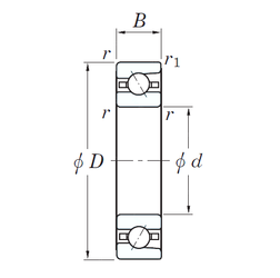 Bearing 3NC HAR006C FT images