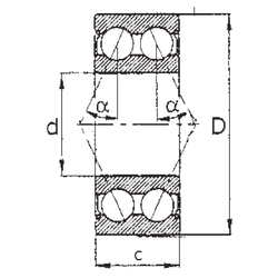 Bearing 5200ZZ images