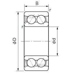 Bearing 5200ANS images