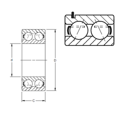 Bearing 5204KG images