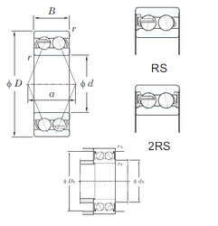 Bearing 5203-2RS images