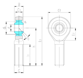 Bearing SA60ES images