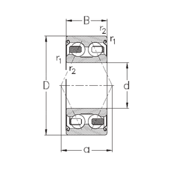 Bearing 3200-B-2Z-TV images