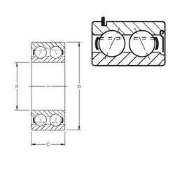 Bearing 5203KDG images